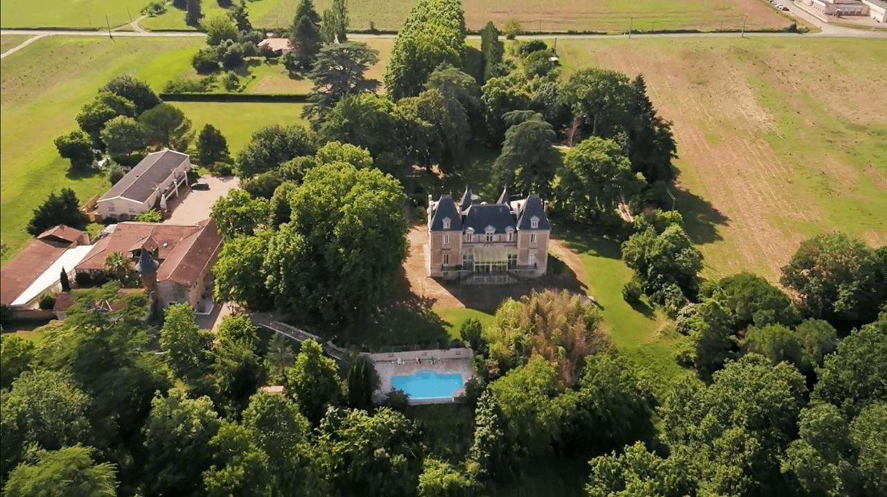 Hotel Château Marith - Etablissement climatisé avec Piscine Clairac  Exterior foto